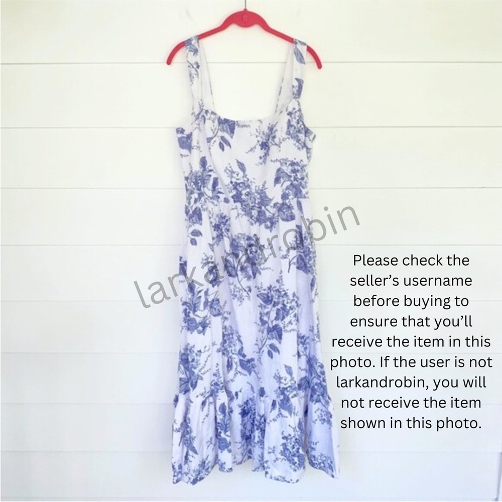 NEW Reformation Bucatini Dress Lupine 12 - Picture 10 of 15